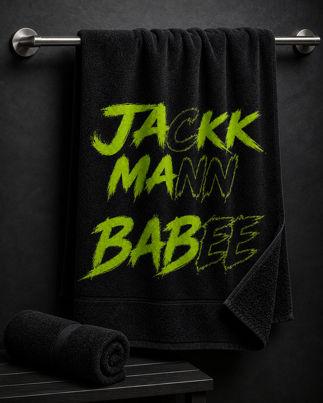 Jackk Mann Babee Signature Towel